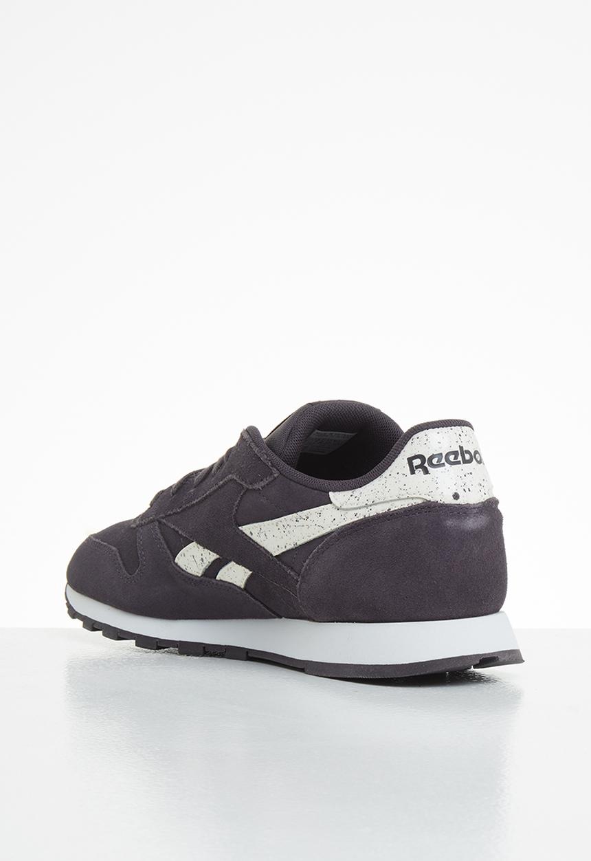Reebok - Cl lthr - smoky vocano/white