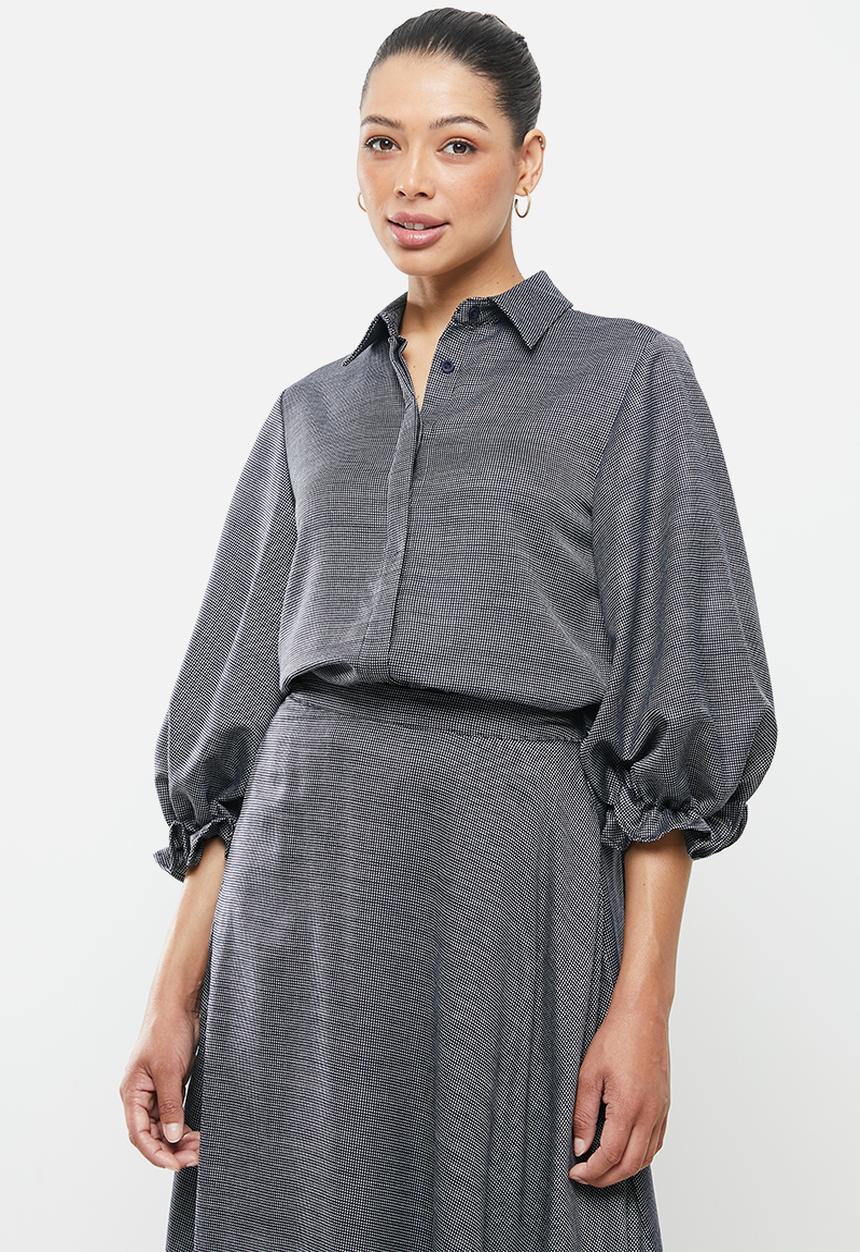 AMANDA LAIRD CHERRY - Hantams shirt - navy