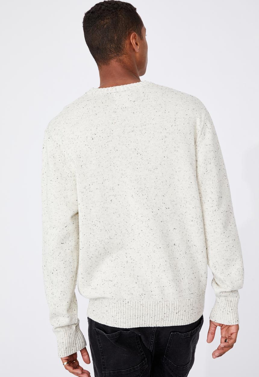Cotton On - Crew knit - oatmeal nep