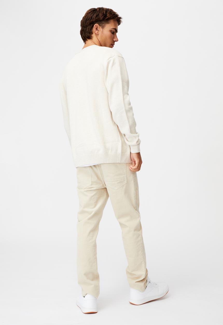 Cotton On - Essential cardigan - ecru marle