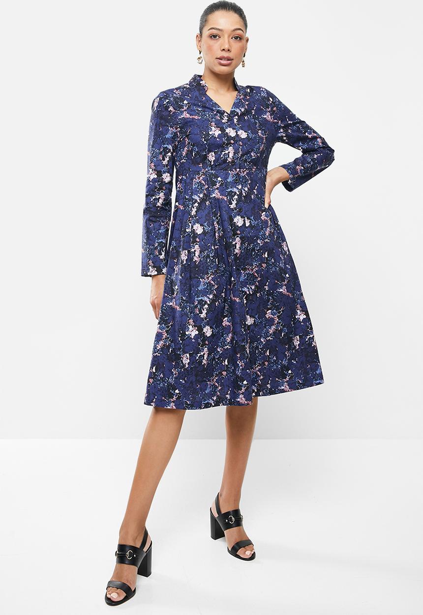 AMANDA LAIRD CHERRY - Mooi dress - navy