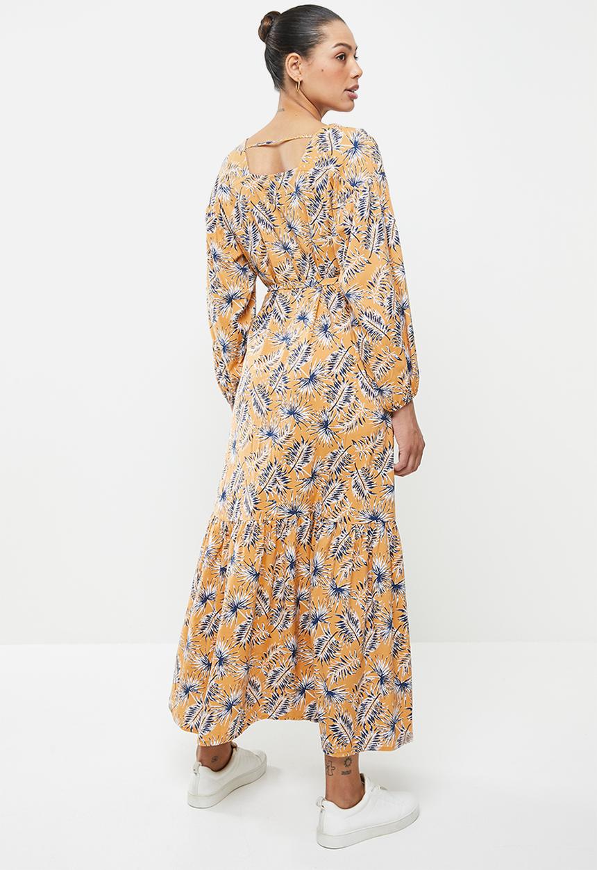 AMANDA LAIRD CHERRY - Sand dress - mustard