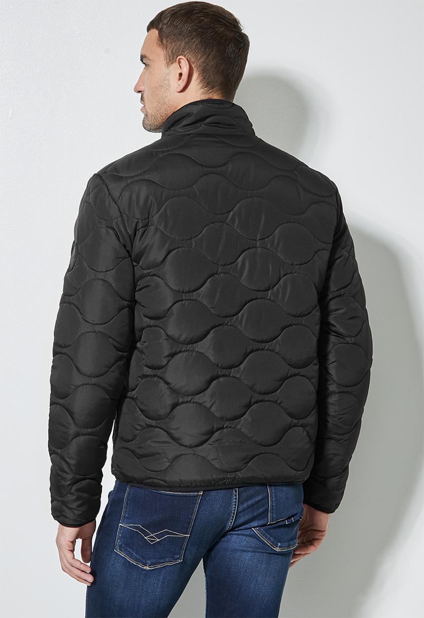 Superbalist - Rowley quilted utility jacket - black