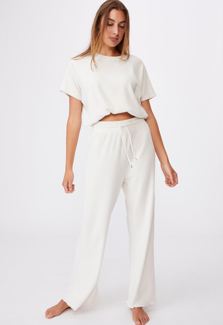 Cotton On - Super soft relaxed pant - oatmeal