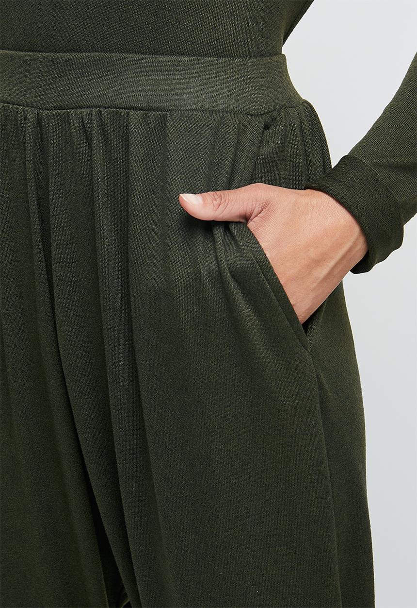 edit - Soft harem pant - khaki