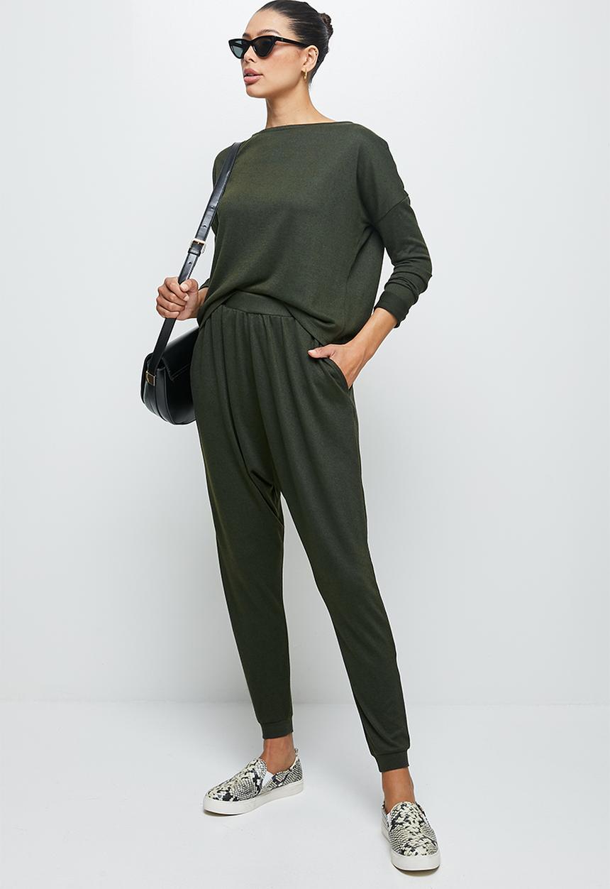 edit - Soft harem pant - khaki