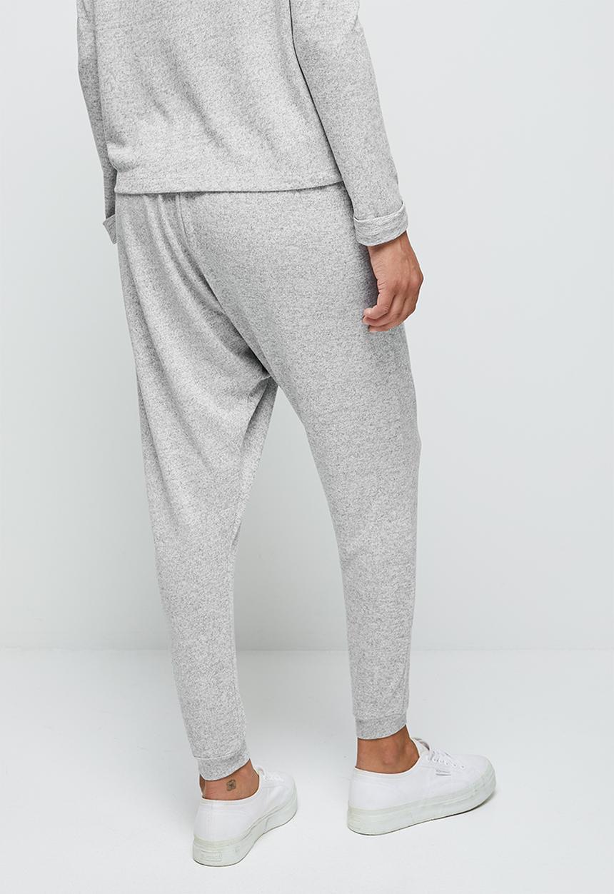 edit - Soft harem pant - grey melange 