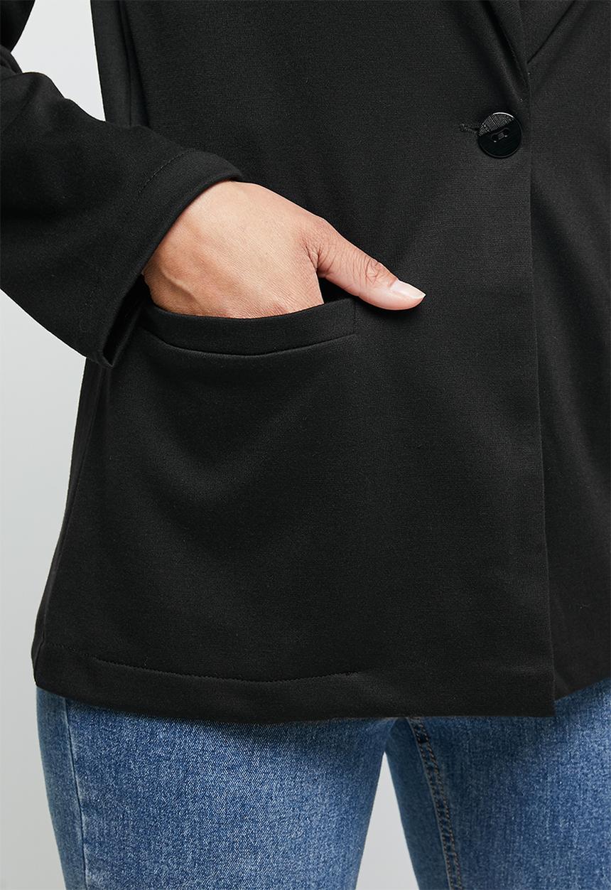 edit - Ponti blazer- black