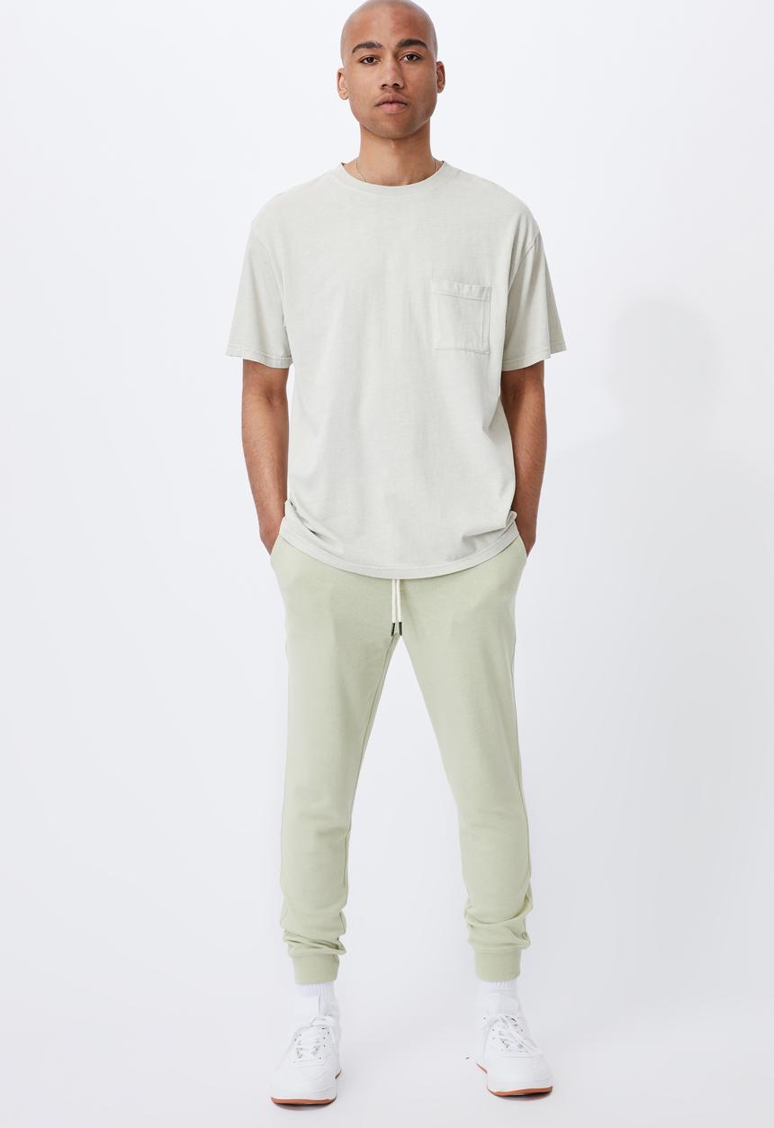 Cotton On - Trippy slim trackie - pastel green