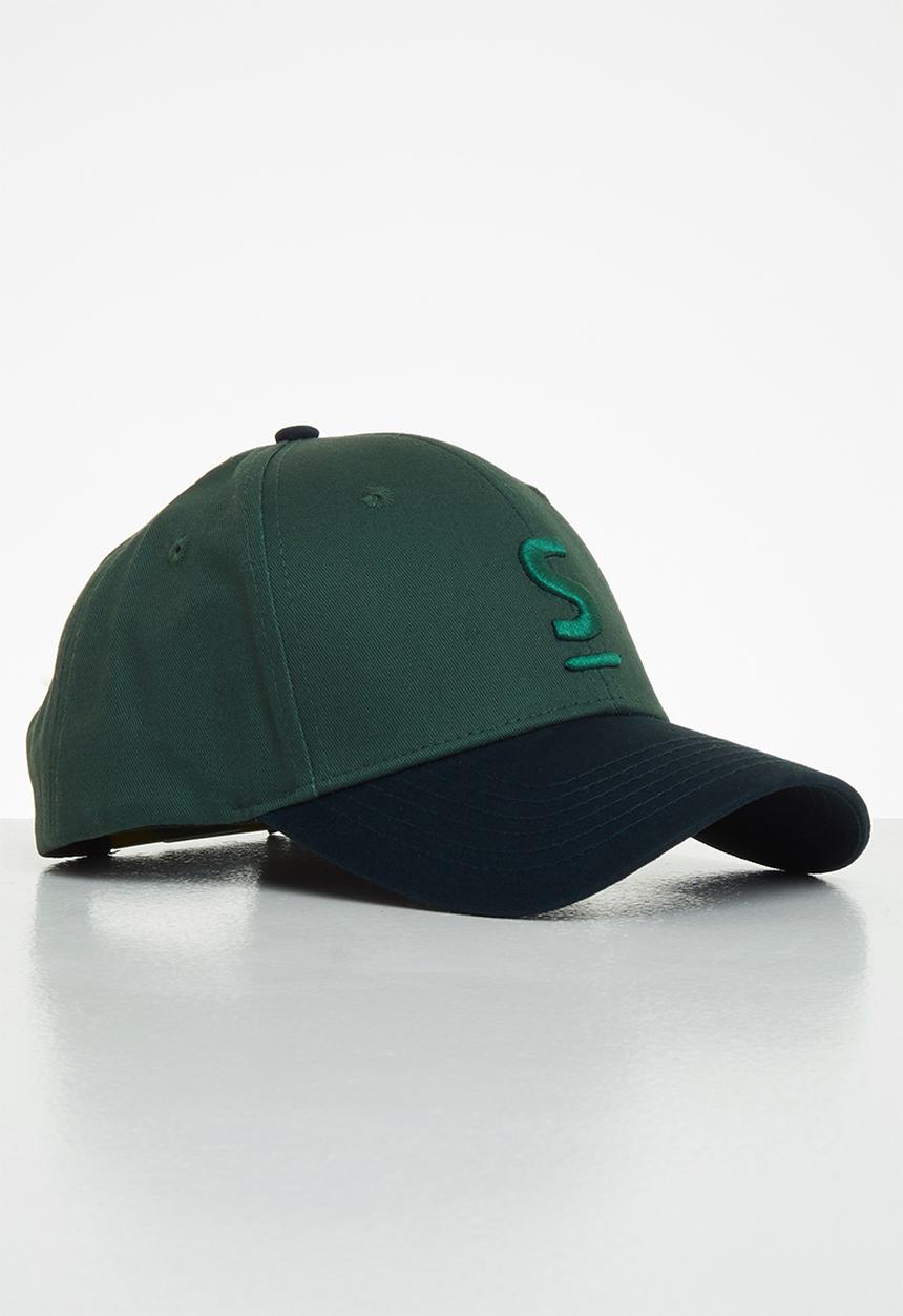Superbalist - Adam baseball cap - navy & olive 