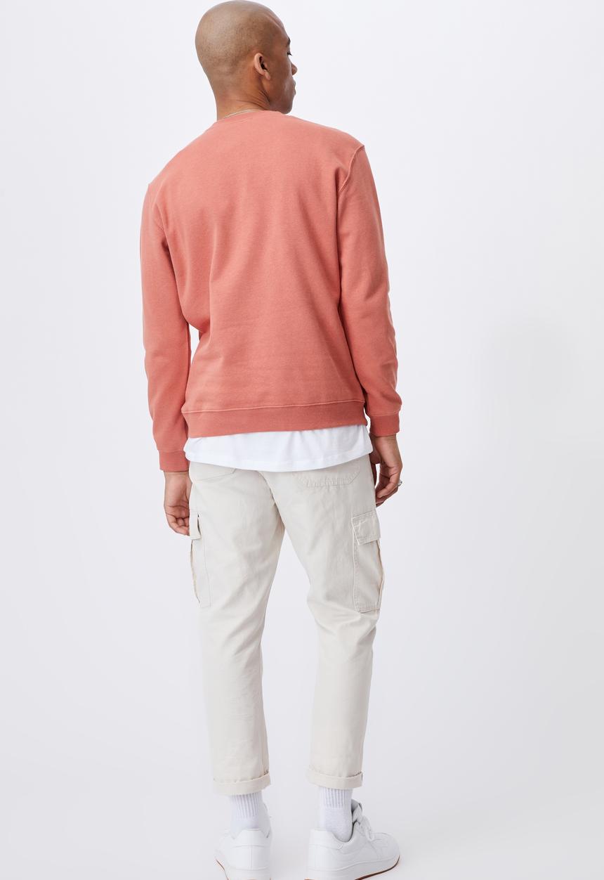 Cotton On - Graphic crew fleece - peach splash/detroit iron