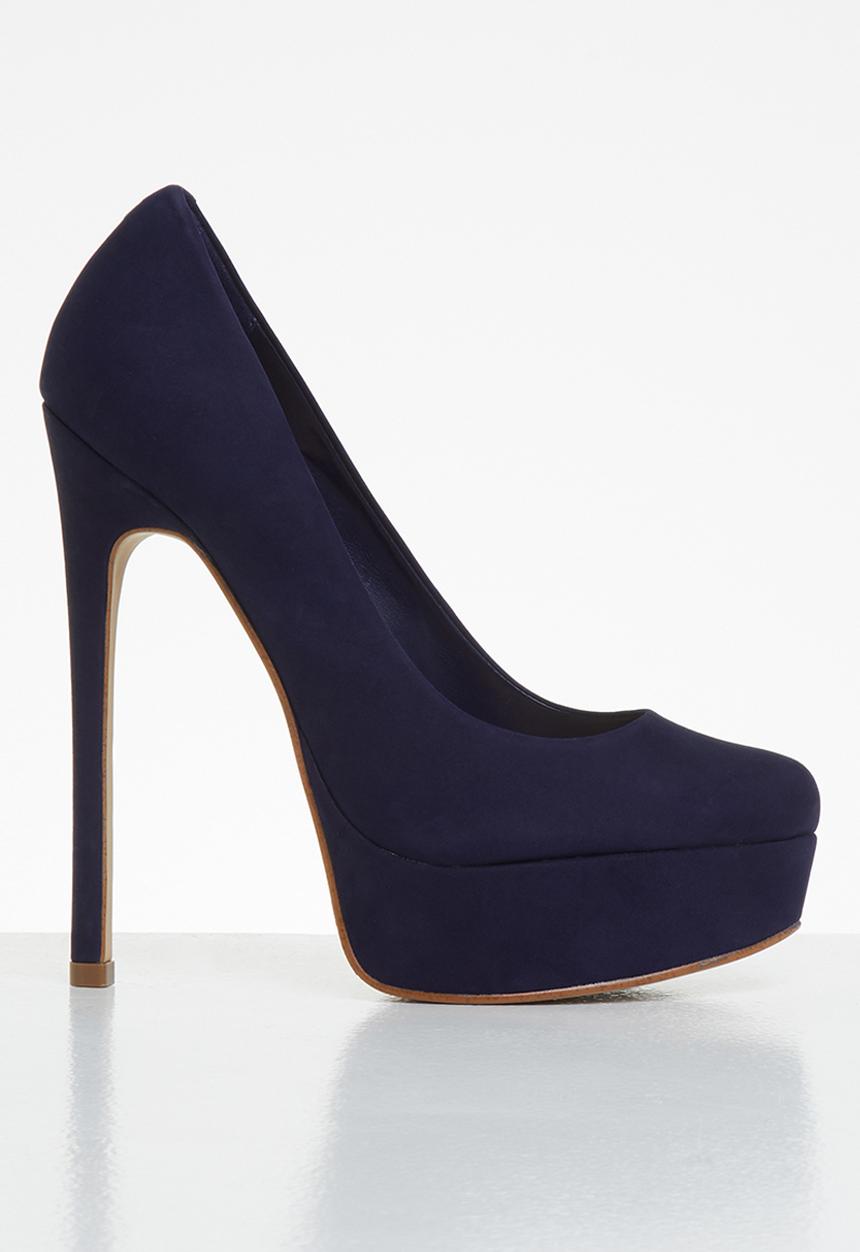 ALDO - Kassandra suede heel - 410 navy