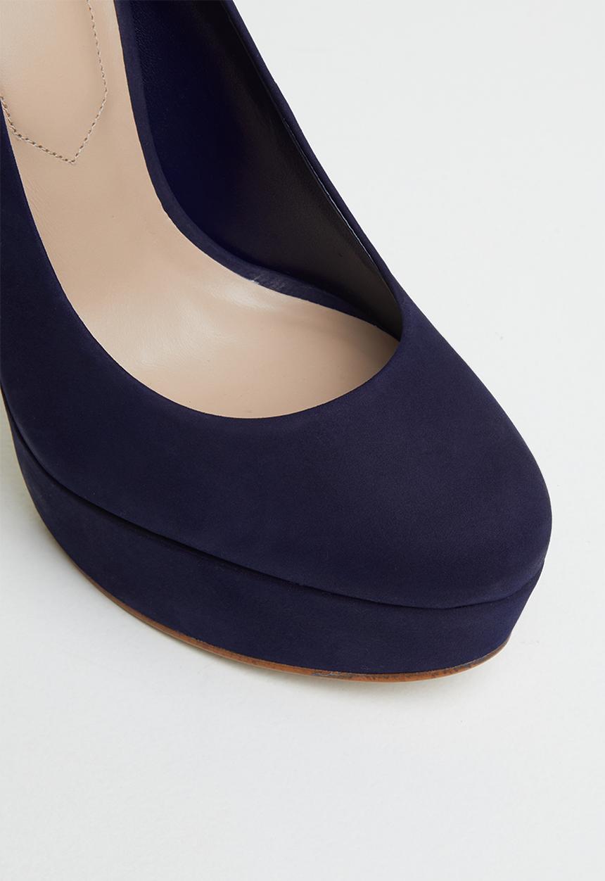 ALDO - Kassandra suede heel - 410 navy