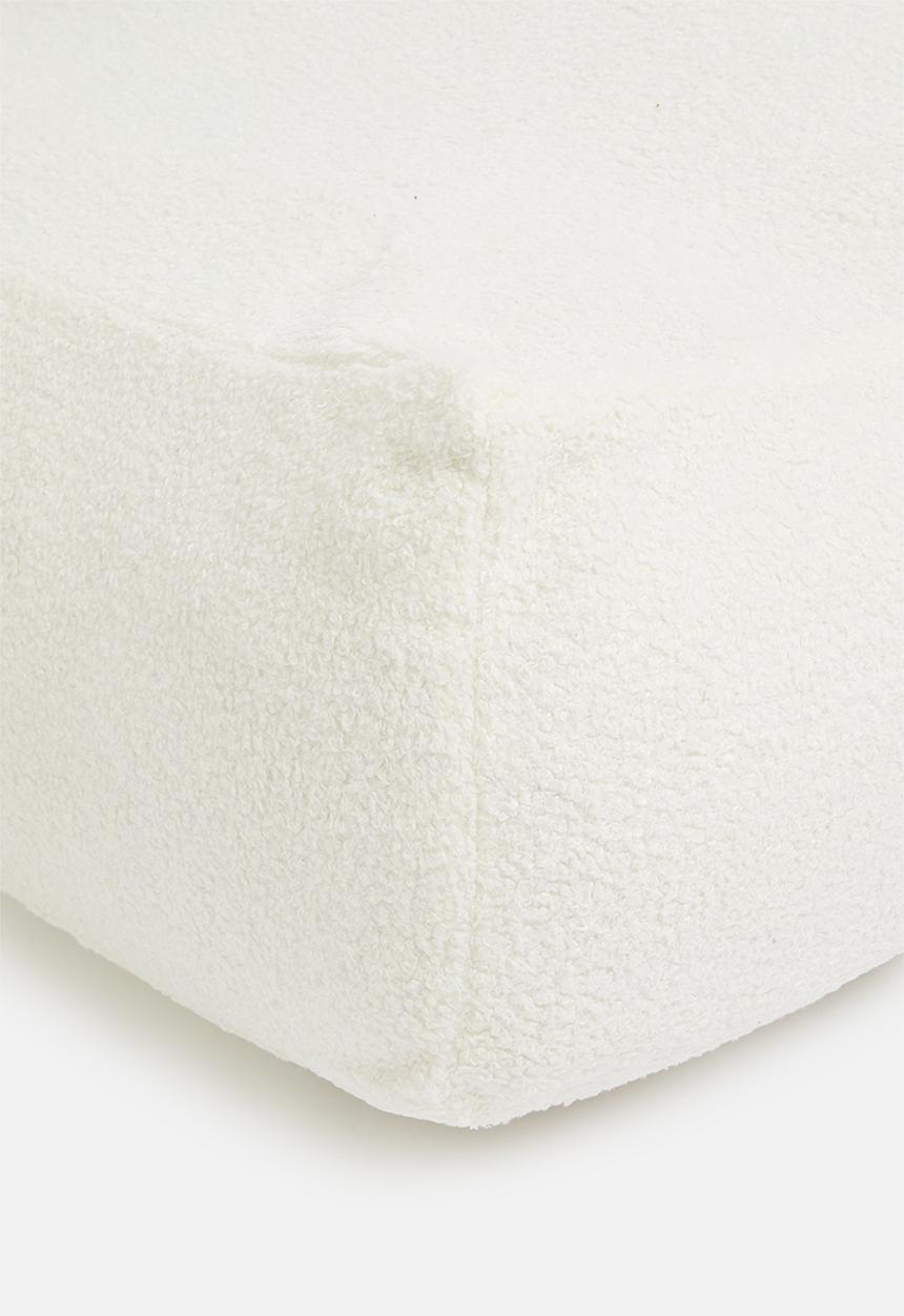 Sixth Floor - Husk sherpa bean bag - white