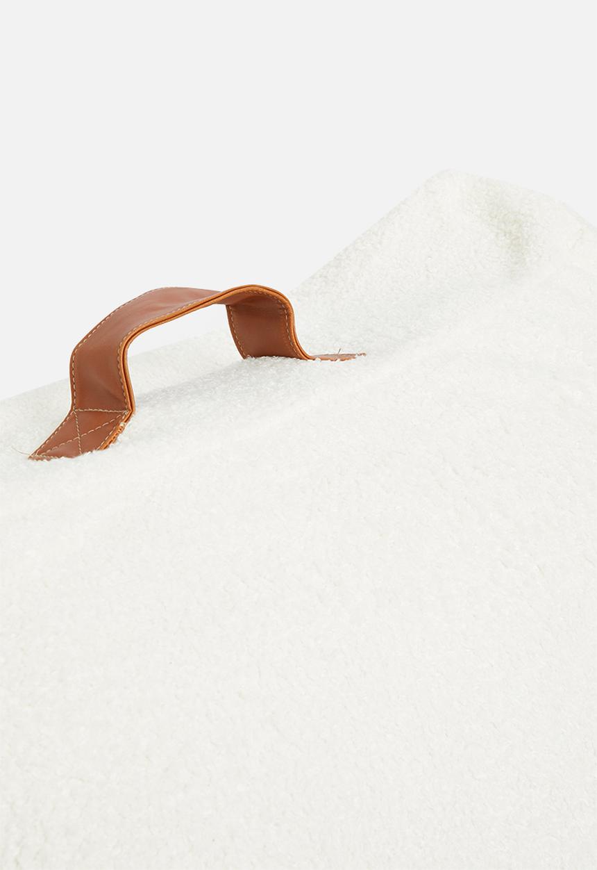 Sixth Floor - Husk sherpa bean bag - white