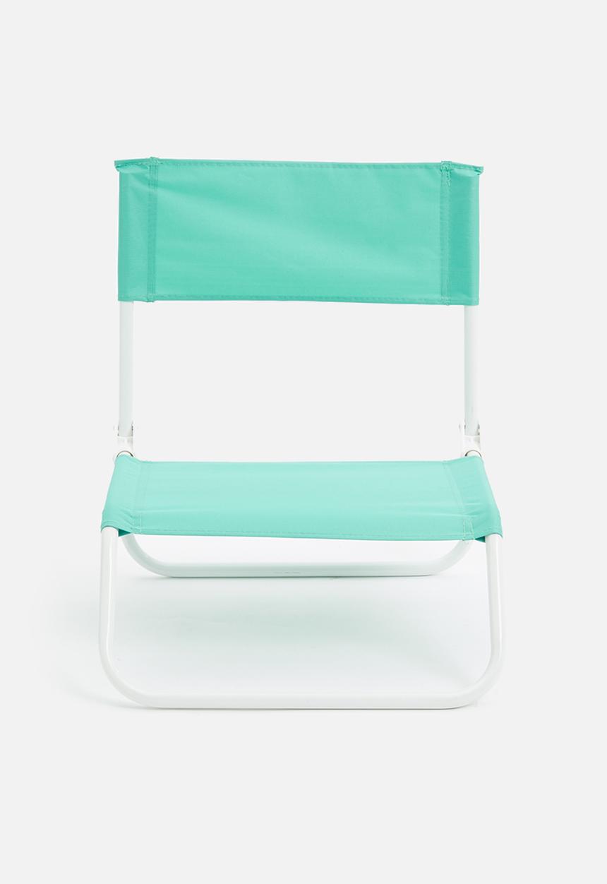 H&S - Beach foldable chair - green