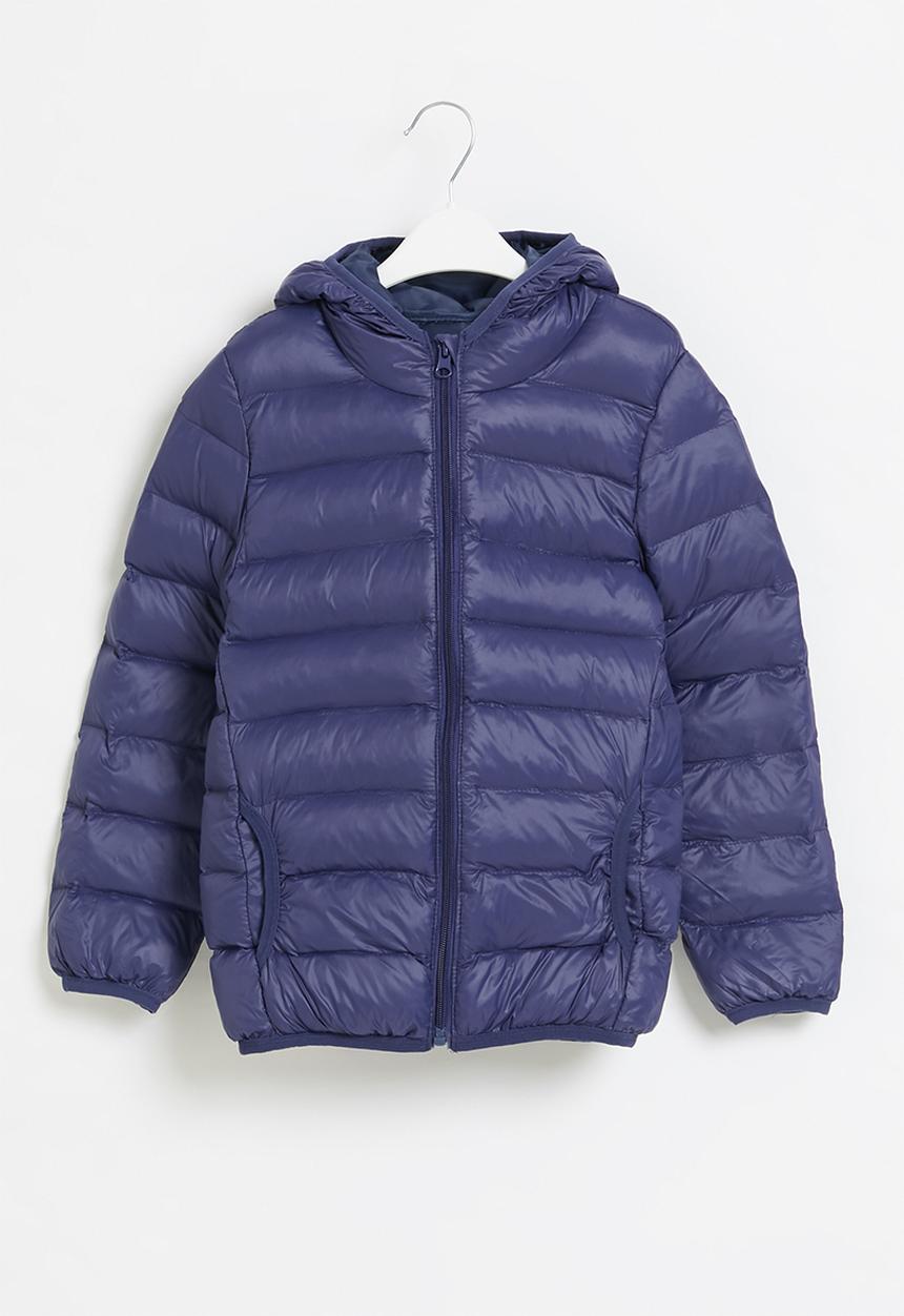 Pop Candy - Boys hooded bomber jacket - navy