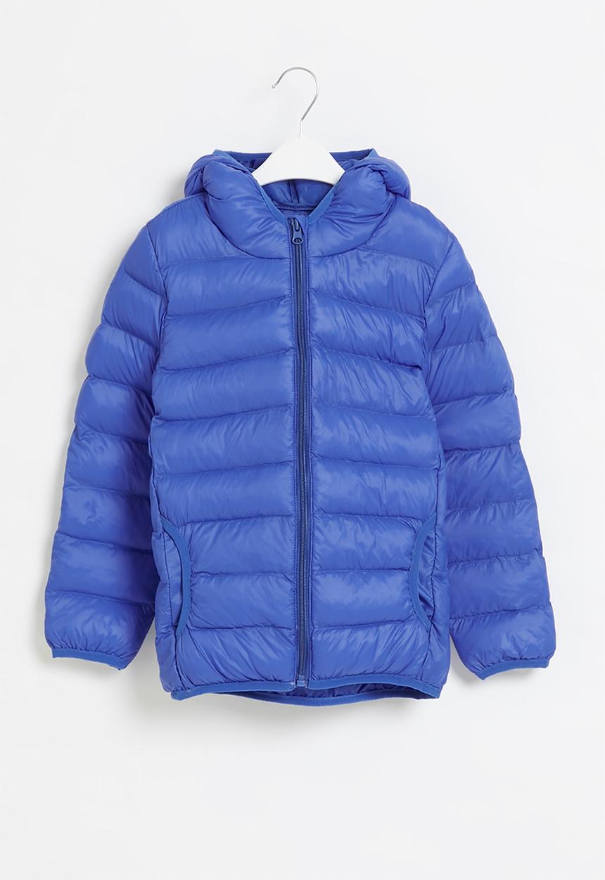 Pop Candy - Boys hooded bomber jacket - blue 