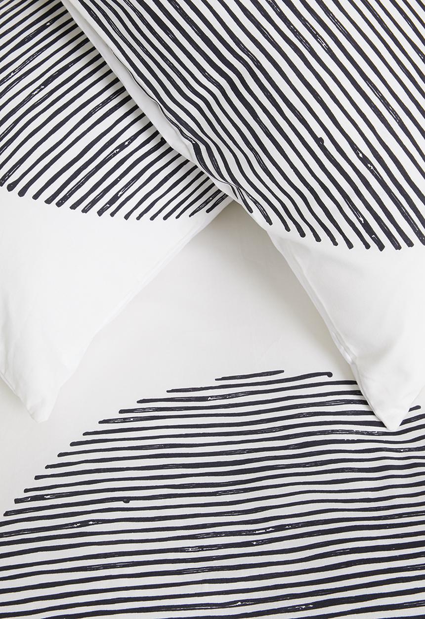 Linen House - Pani duvet cover set - black