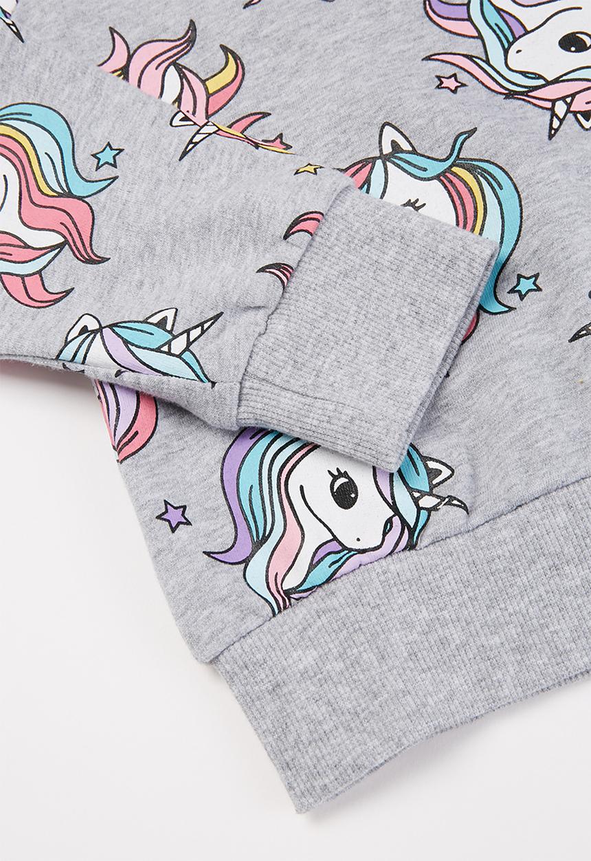 Pop Candy - Girls unicorn crewneck - multi
