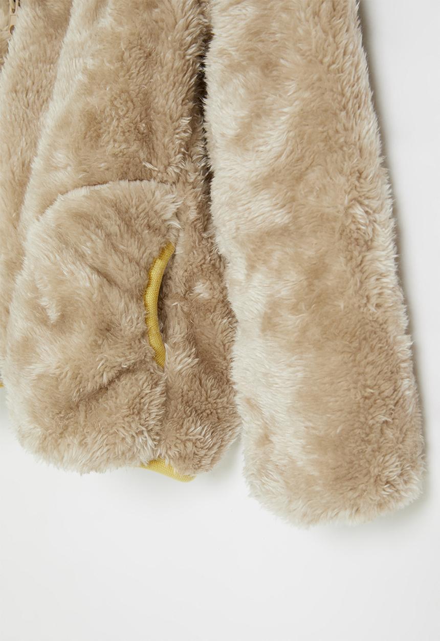 Pop Candy - Fuzzy jacket - brown
