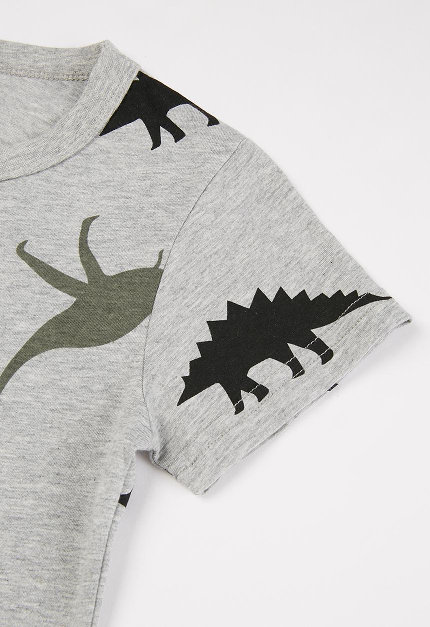 Pop Candy - Boys dino print tee - multi