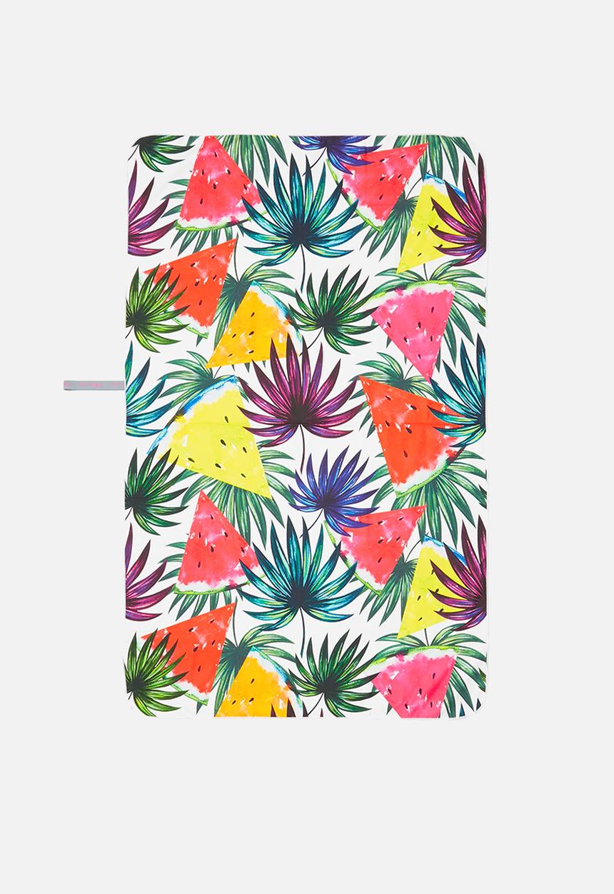 Bobums - Microfibre XL towel - rainbow melon