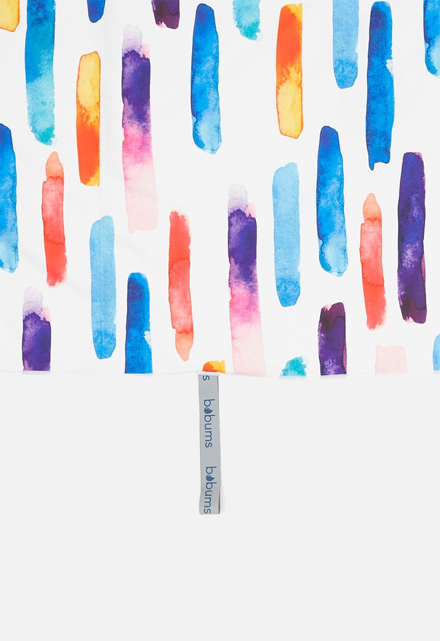 Bobums - Microfibre XL towel - paint stripes
