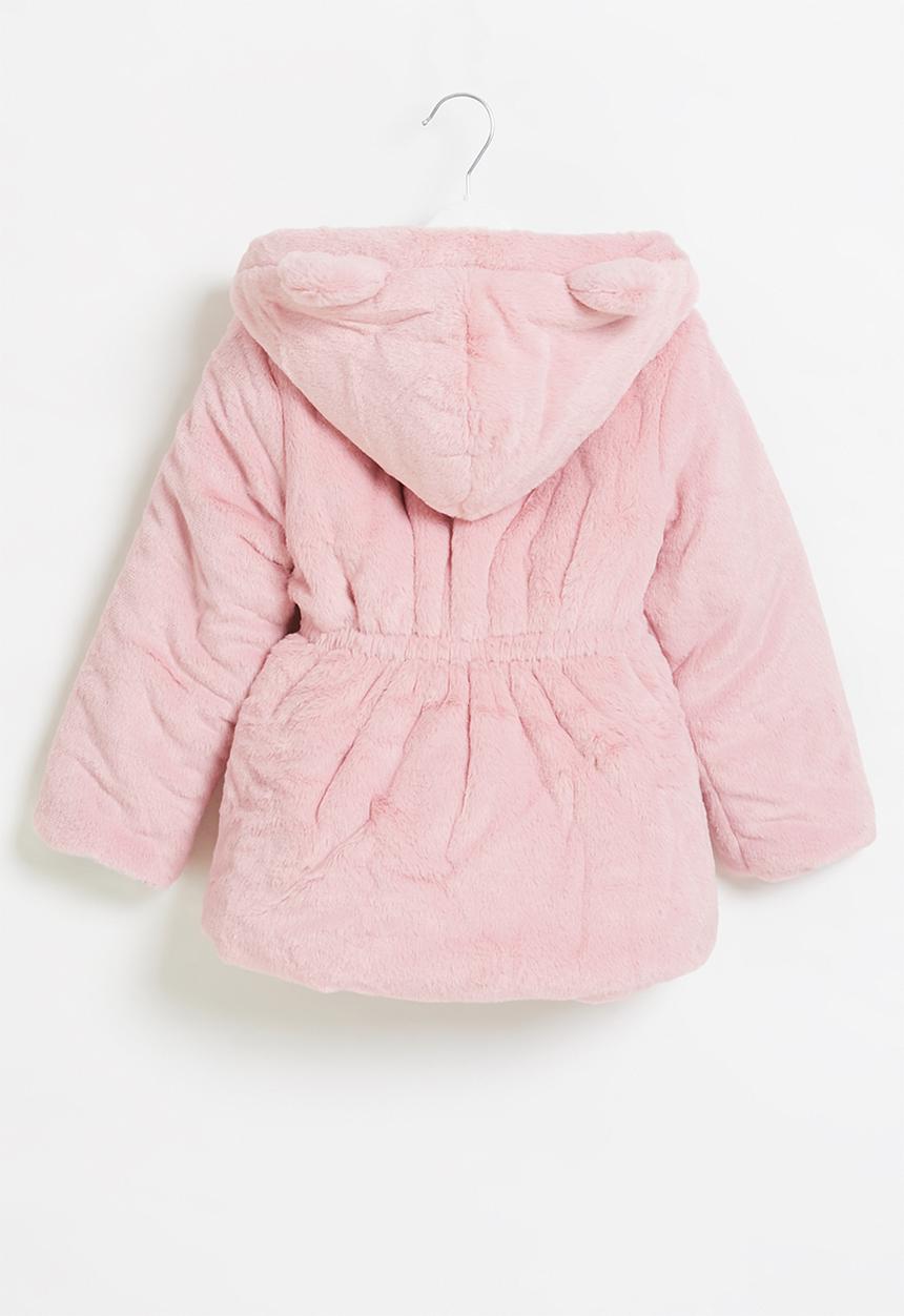 Pop Candy - Girls teddy coat - pink