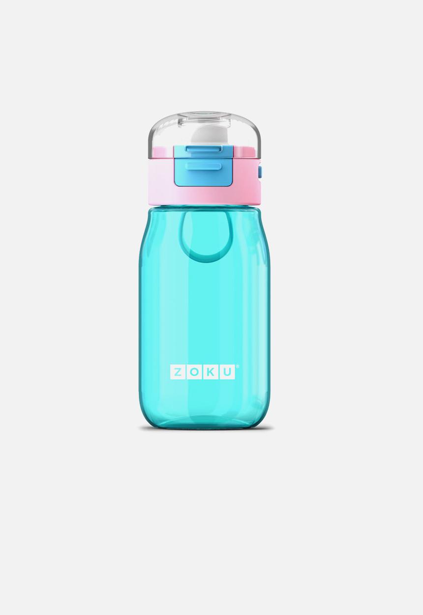 Zoku - Kids flip gulp bottle - teal