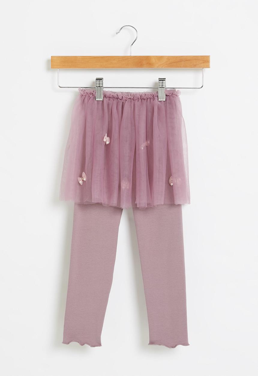 Pop Candy - Girls tutu with leggings - purple 