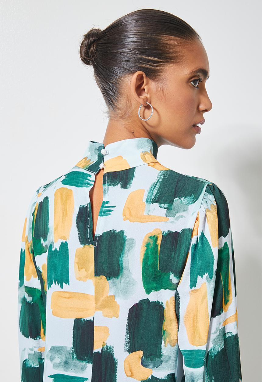 Superbalist - Funnel neck shell - multi 