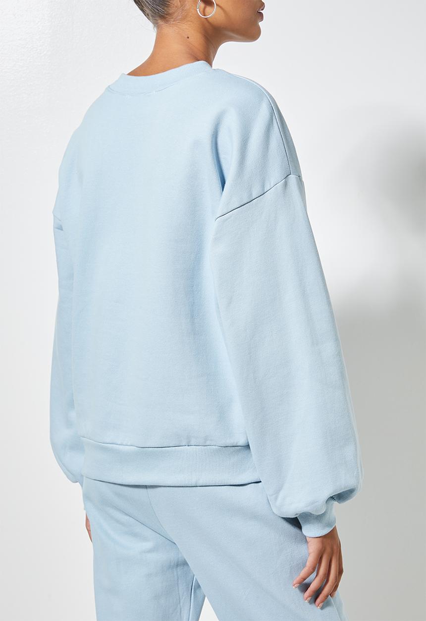 Superbalist - Balloon sleeve sweat - blue 