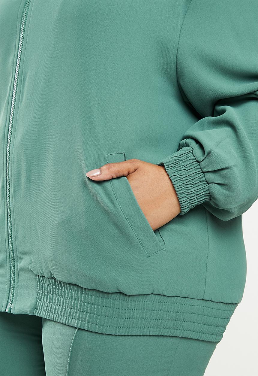 POLO - Plus amelia woven tracksuit jacket - teal