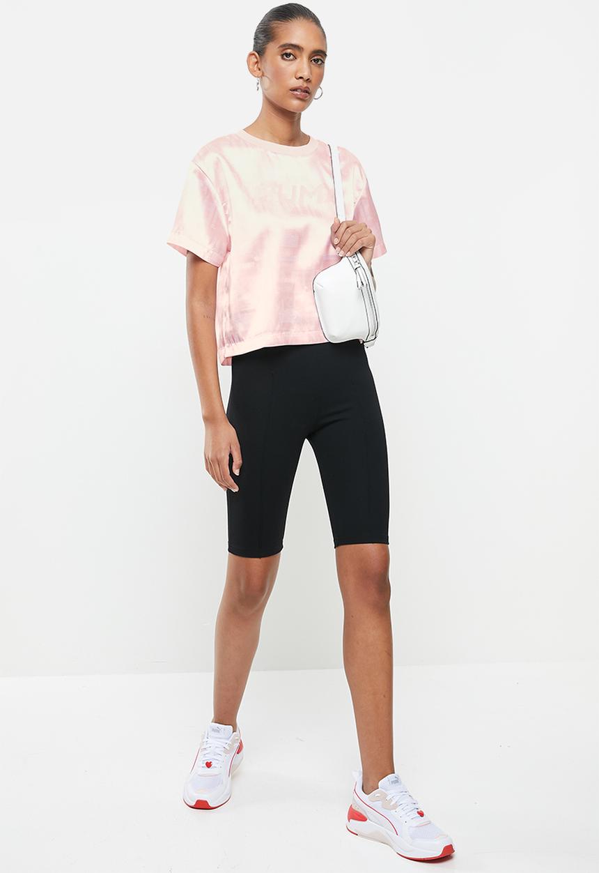 PUMA - Puma x Nomzamo Cropped Tee - pink 