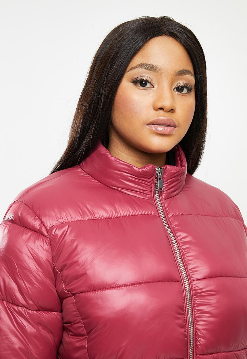 Violeta by Mango - Anorak rise - pink