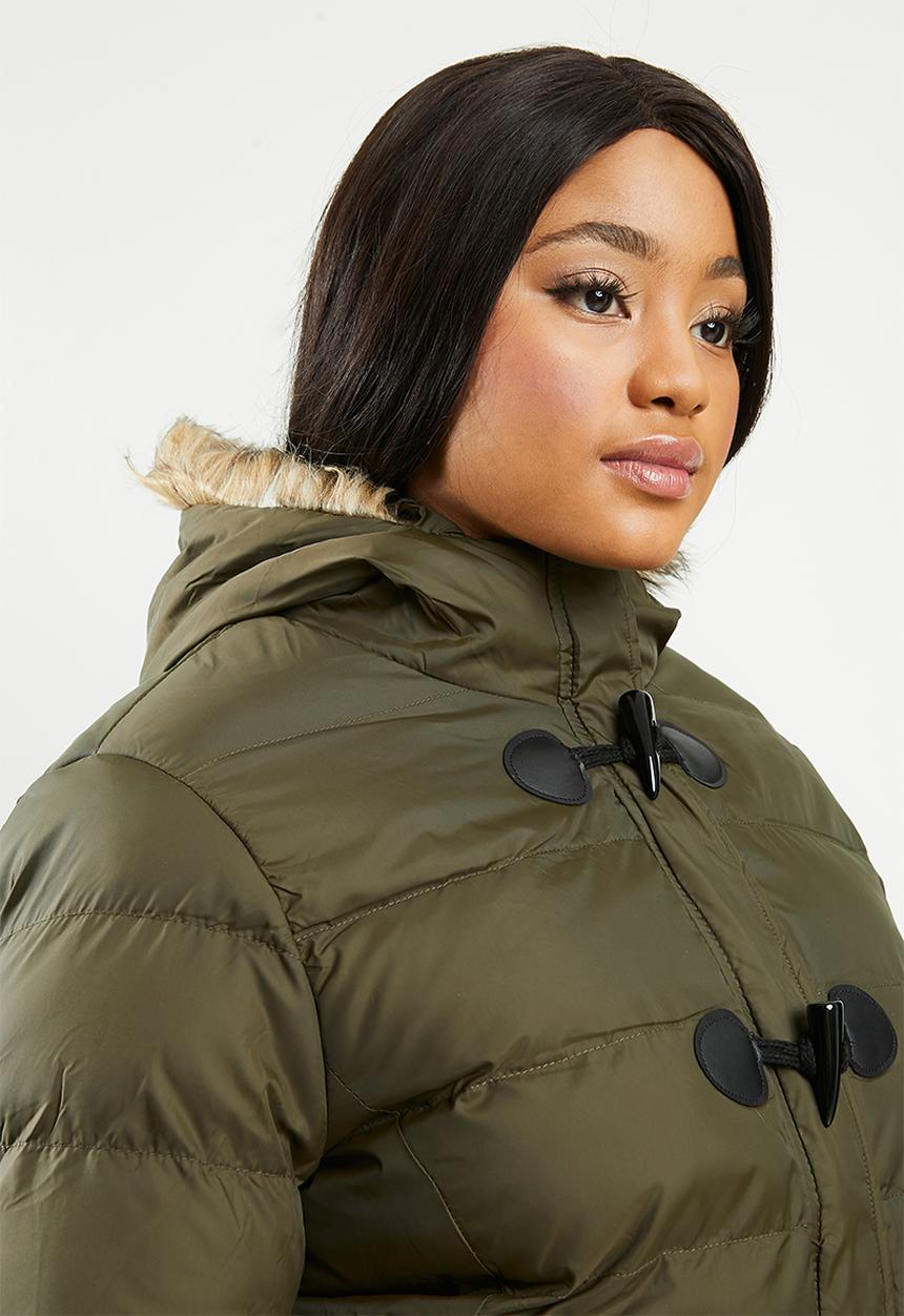 Brave Soul - Plus wizard jacket - khaki