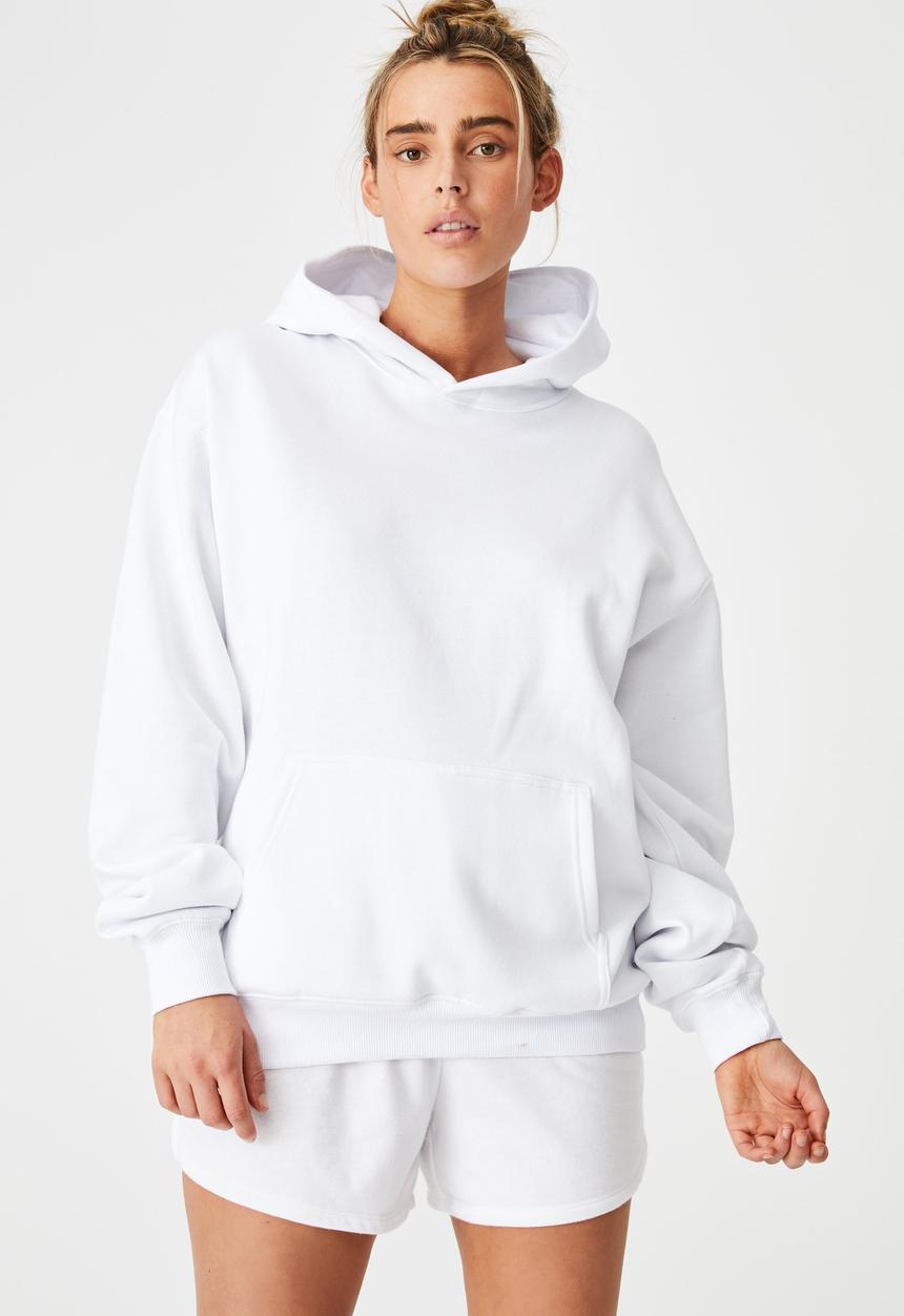 Cotton On - Classic hoodie - white