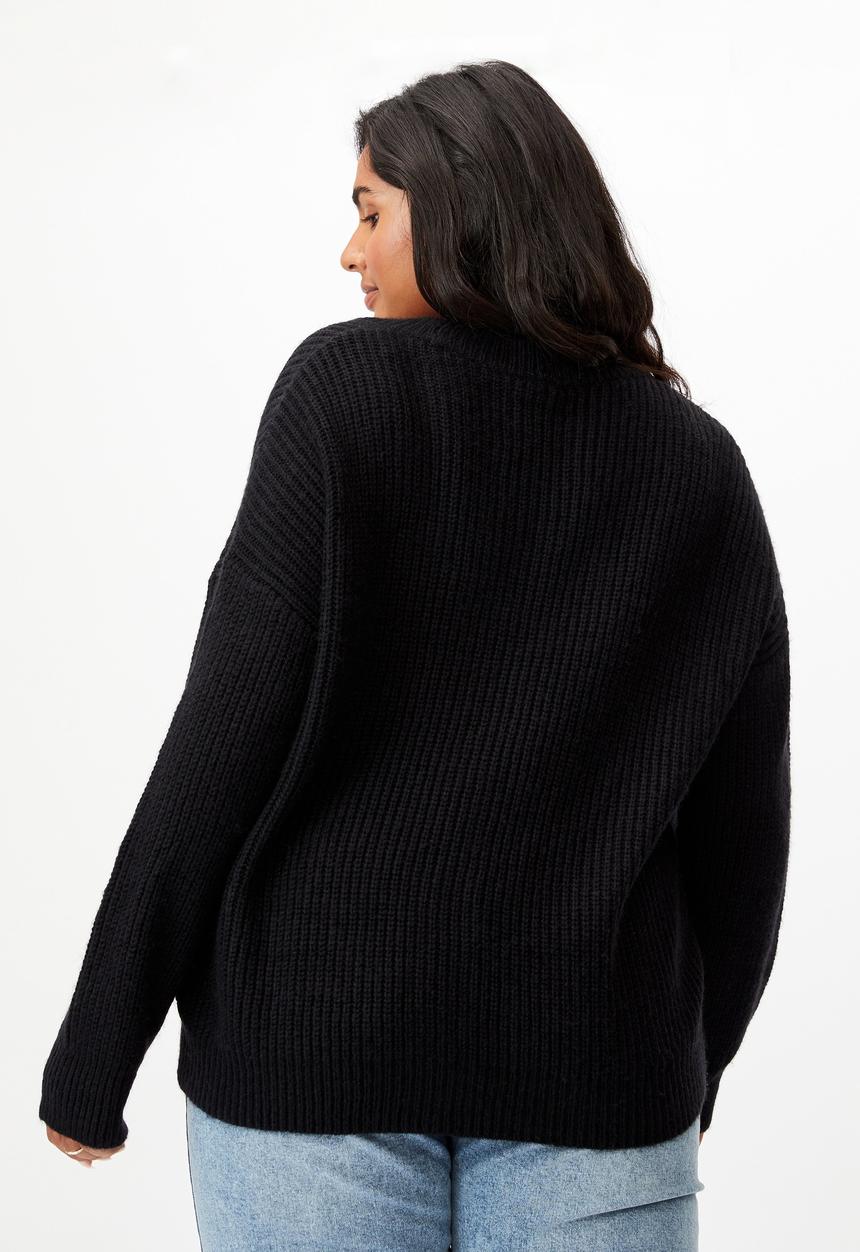 Cotton On - Curve lush dad cardigan - black