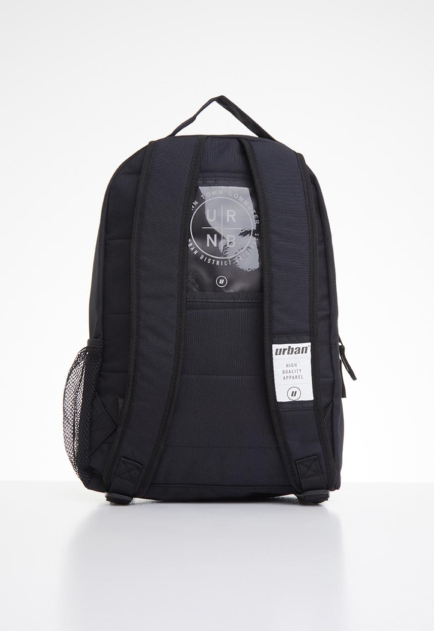 Urban - Mens urban styled backpack - black