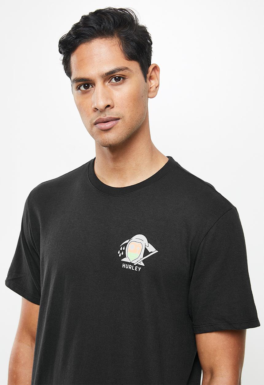 Hurley - Cre rest in paradise short sleeve - black