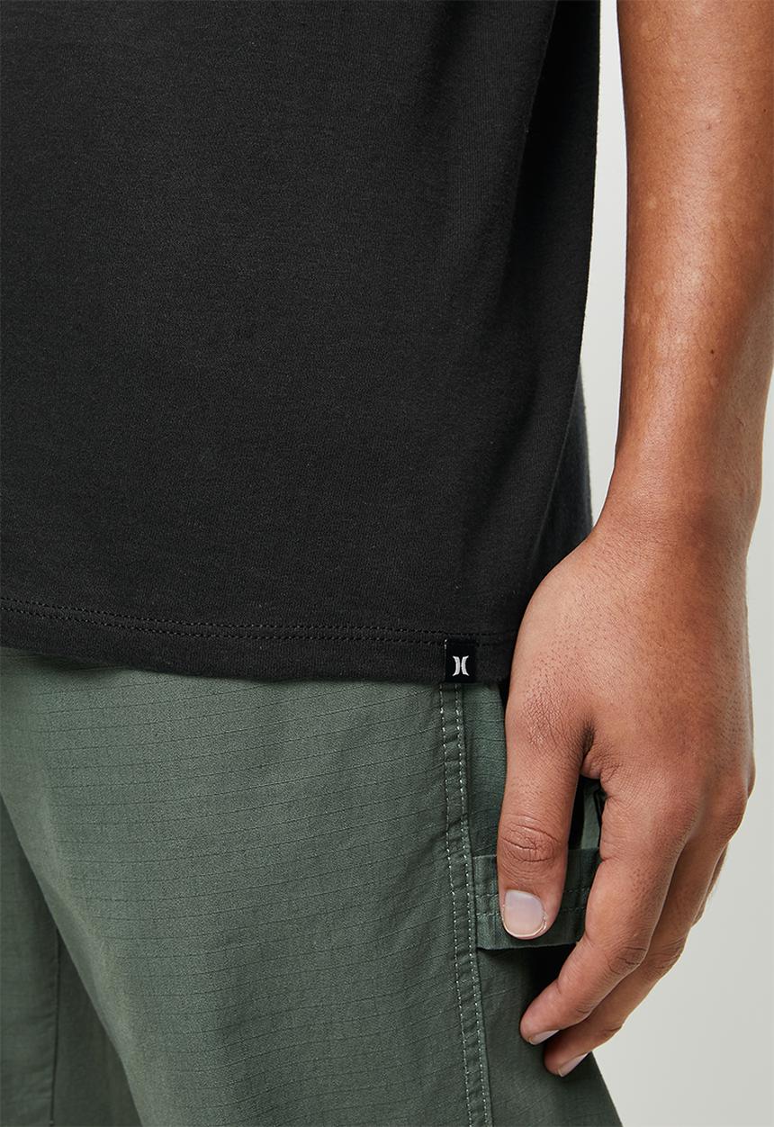 Hurley - Cre rest in paradise short sleeve - black