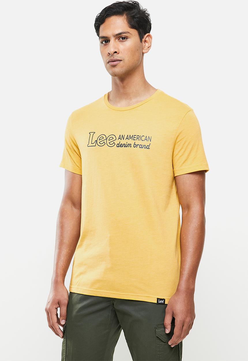Lee  - American denim brand - yellow