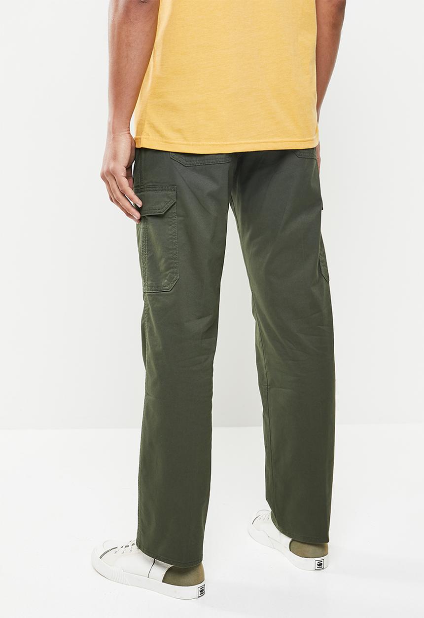 Lee  - Frontier extreme comfort cargo pants - olive