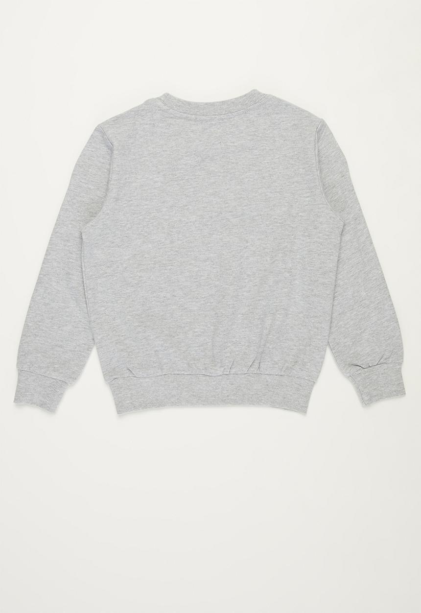 Pop Candy - Girls crewneck - grey