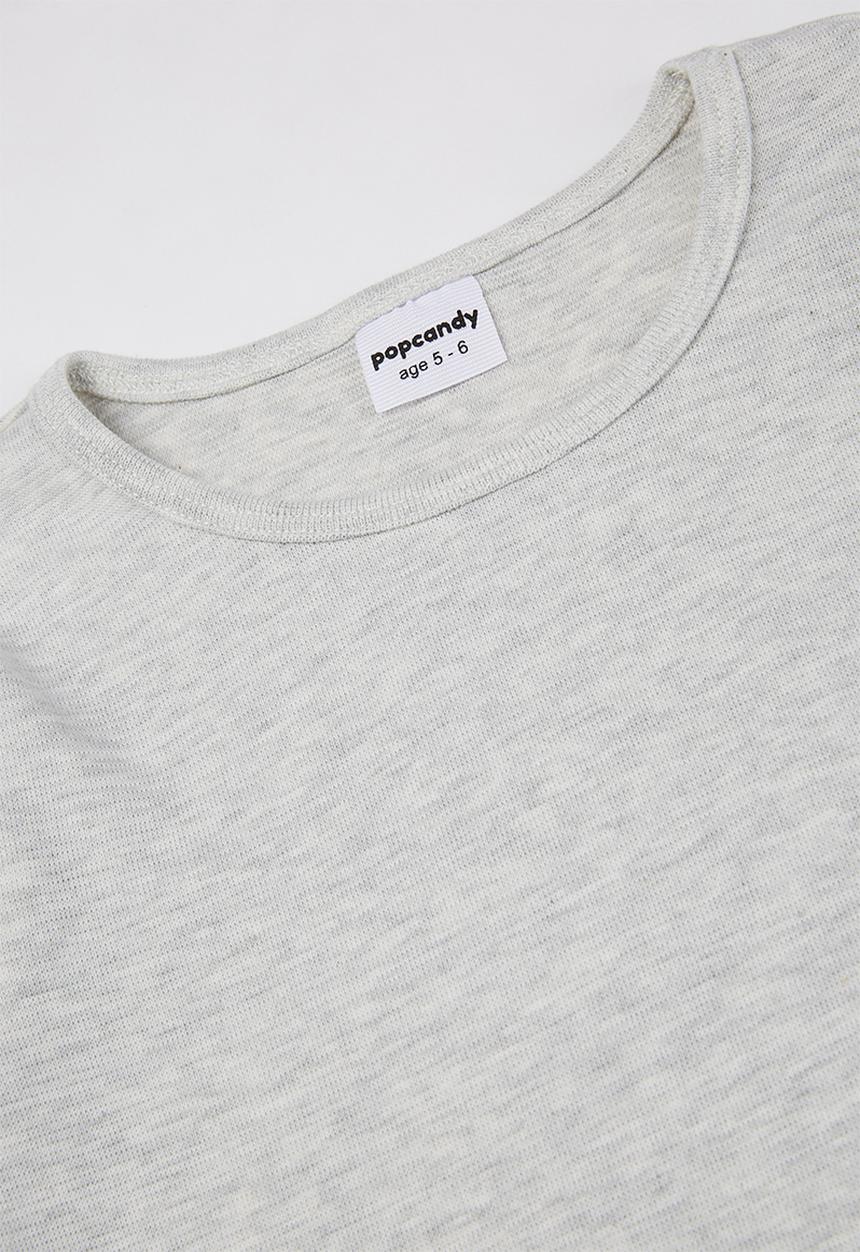 Pop Candy - Younger girls long sleeve tee - grey