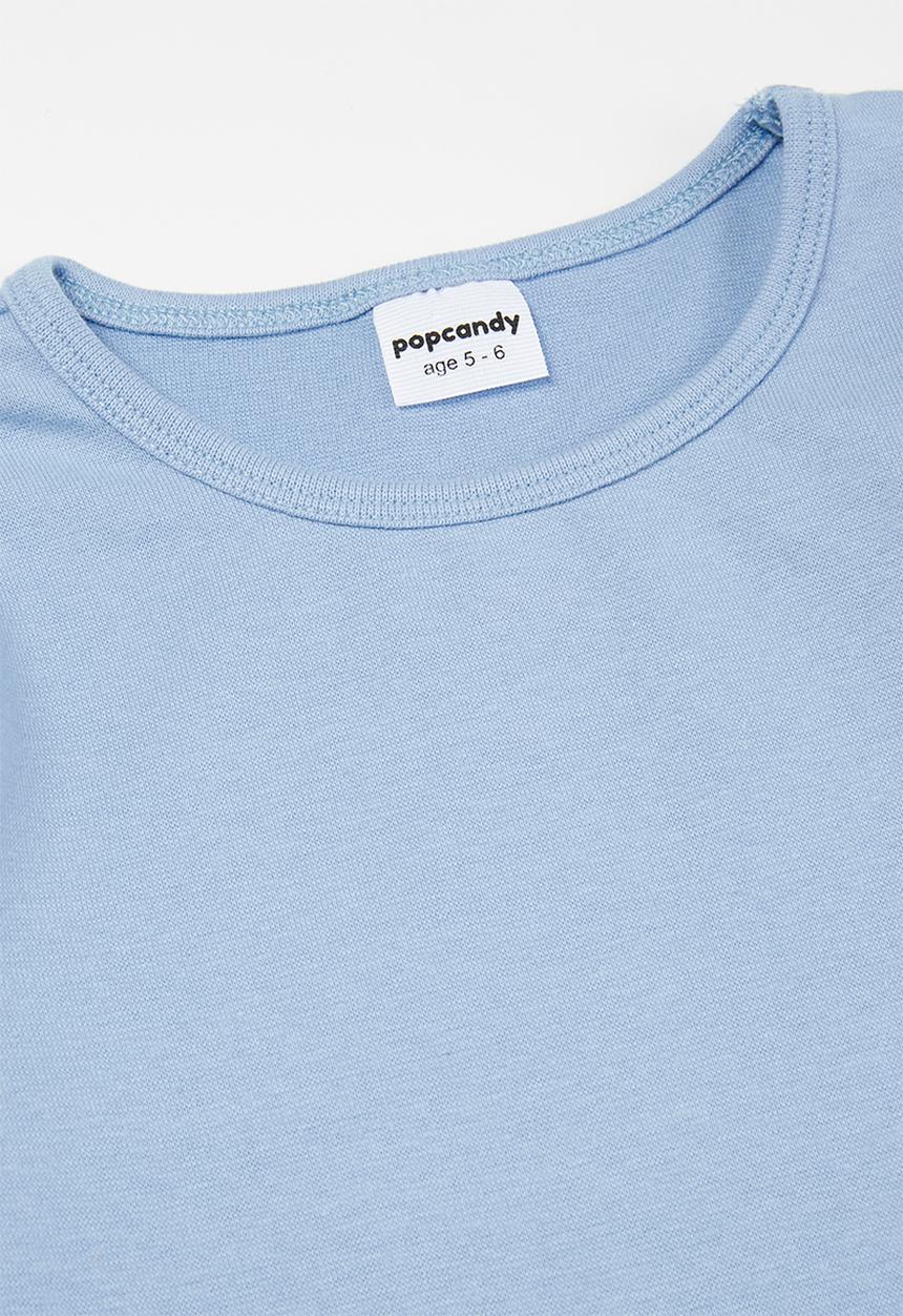 Pop Candy - Younger girls long sleeve tee - blue