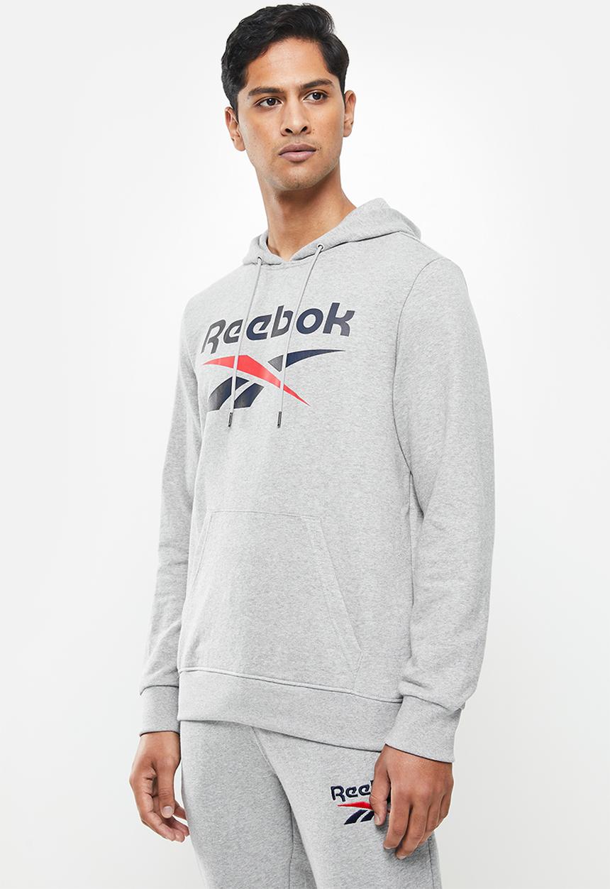 Reebok - Te ft oth bl  hoodie track tops - grey 