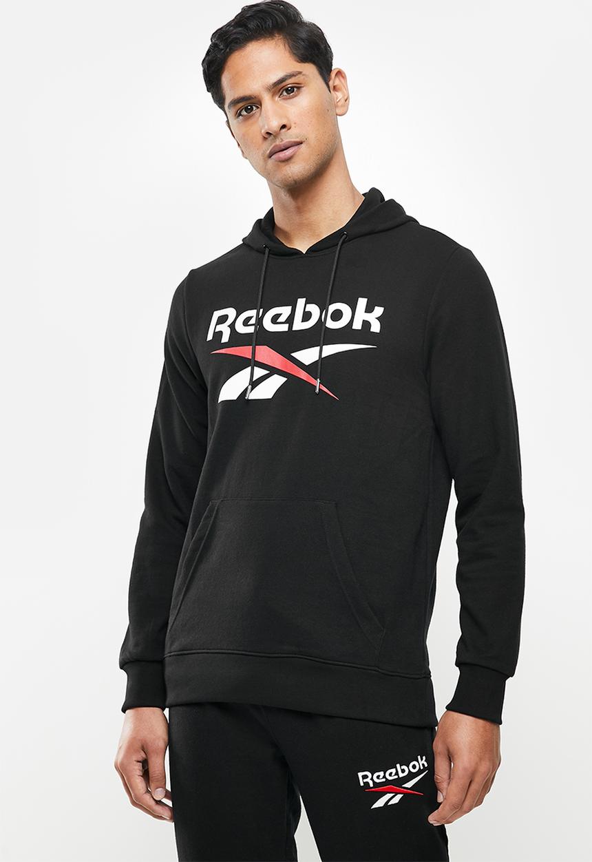 Reebok - Te ft oth bl  hoodie track tops - black
