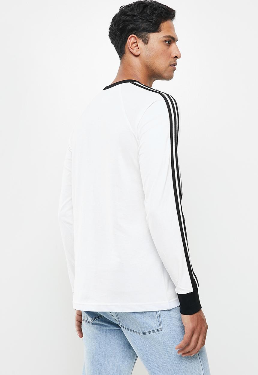 adidas Originals - 3-stripes long sleeve t-shirt - white